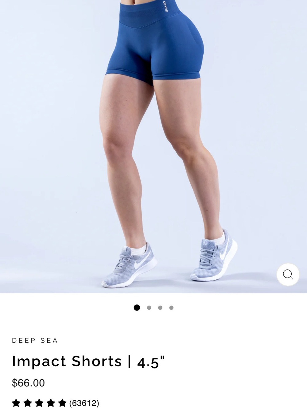 Impact Shorts 4.5" – Deep Sea